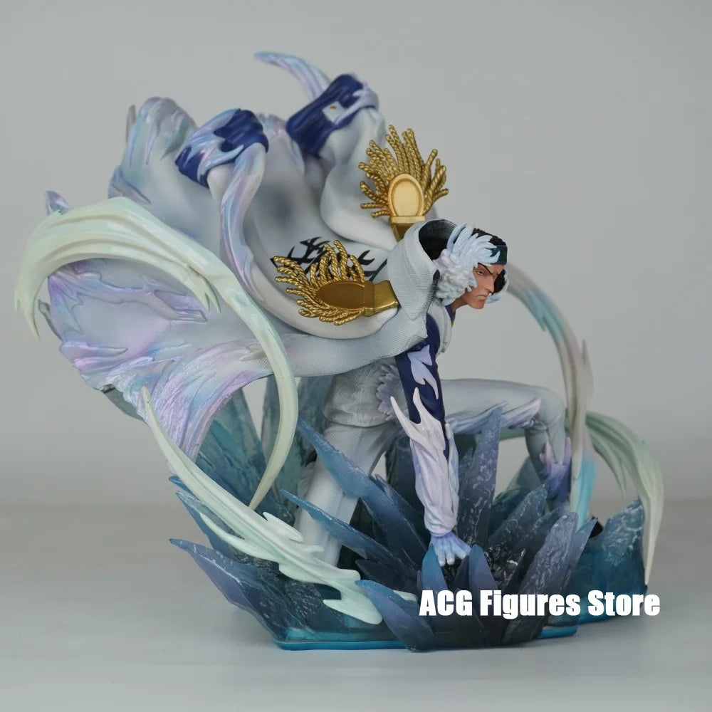 25.5cm/10.04in Anime ONE PIECE Figure Kuzan Action Figures Pvc Statue Desktop Ornamen Collection Model Toys Gifts