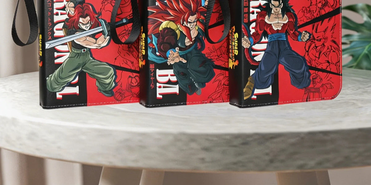 400pcs/900pcs Anime Dragon Ball Vegeta Folder Binder card Holder Game Cards Album Book Collection Cards Storage bag Kids Gifts