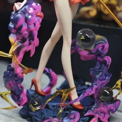 In-Stock 30cm Lk Studio One Piece Anime Figure Nami Figures Ghost Island Samurai Pvc Statue Collection Model Ornament Toy