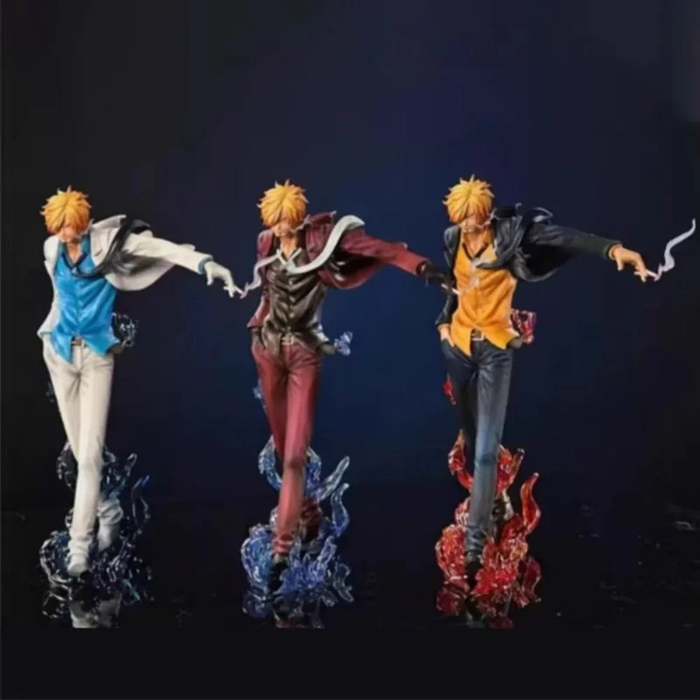 One Piece Sanji Anime Figure Fashion Show Sanji Figurine Pvc Model Statue Doll Decoration Collection Ornaments Toys Gift