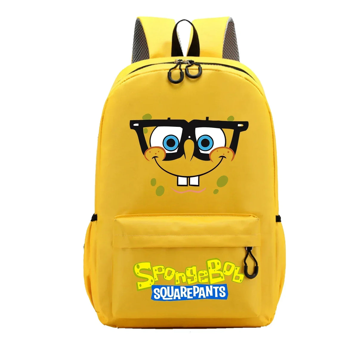 Spongebobs Yellow Backpack Cartoon Emote Schoolbag Boy Girl Anime Partern Knapsack Fashion Student Large-capacity Book Bags Gift