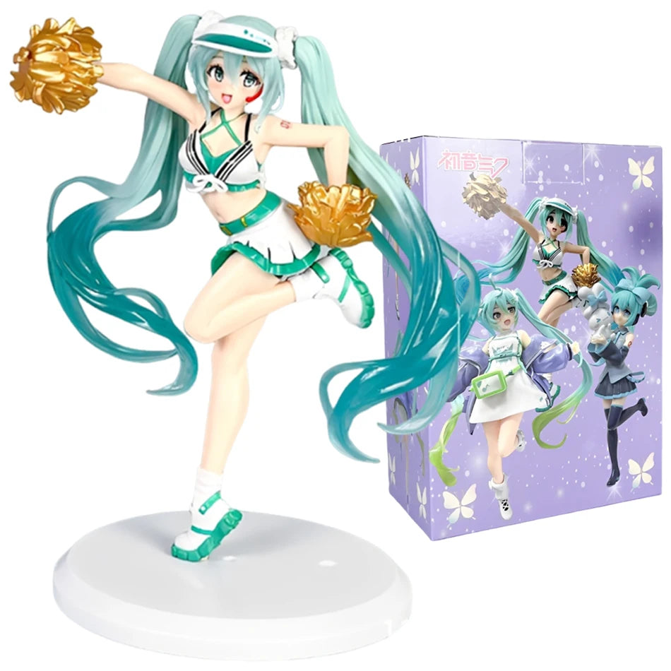 Hatsune Miku Figure Bauhinia Flower Sour Berry Candy Hatsune Miku Anime Beautiful Goddess Figure Tabletop lovely Decorations Toy