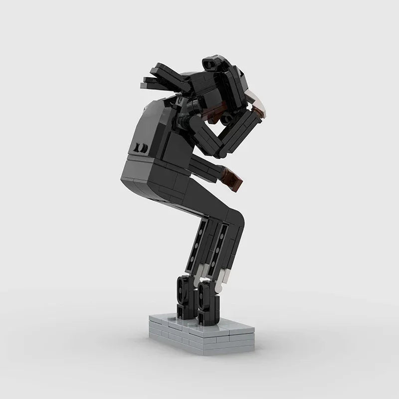Michael Jackson Building Block Figure Mini Bricks Collectible Poseable Sculpture Model Decor Gift For Music Fans Collection