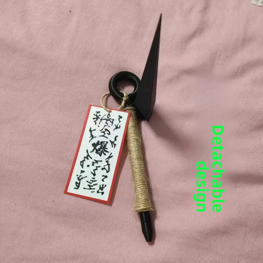 Hot Anime Ninja Kunai Fridge Magnet Toys Cartoon Cosplay Props PVC Shuriken Model Decoration Refrigerator Magnets Toys Boys Gift