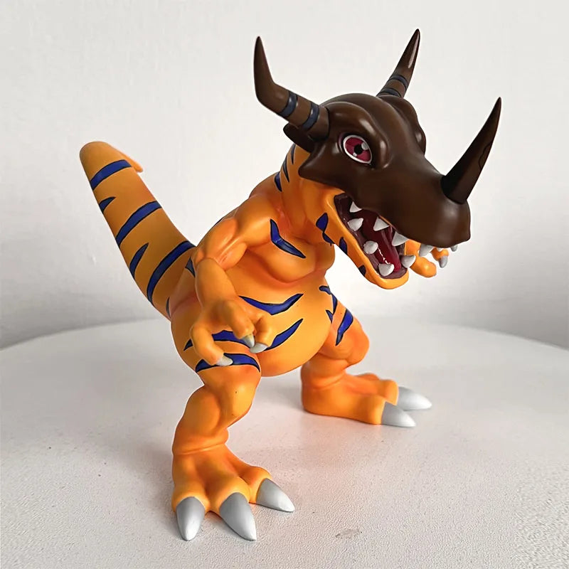 12cm Digimon Anime Figures Gk Greymon Agumon Figurine Cute Gabumon Pvc Action Figure Collectible Model Decoration Toys Gift Kids