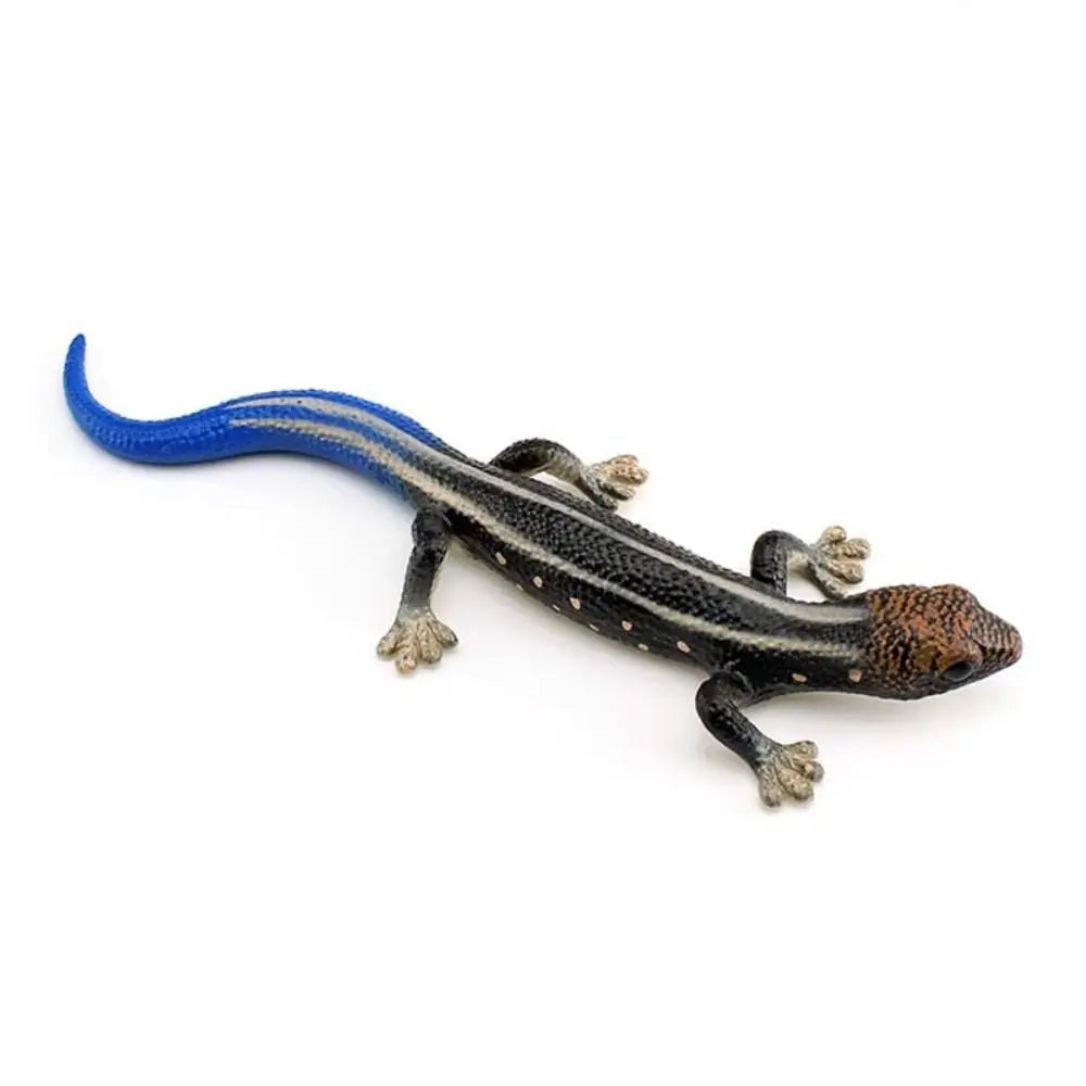 Simulation Lizard Model Figurines Miniature Educational Reptile Animals Figures Congnitive Static Gecko Figure Birthday Gift