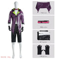 4PCS Jieke Cosplay Halloween Book Week Harley Fancy Cosplay Villain Criminal Costume Squad Quinn Monster Jacket Pants Adult