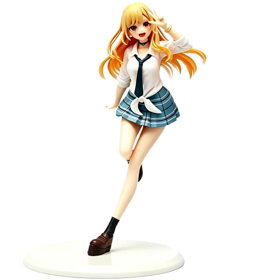 Bandai My Dress‑Up Darling Marin Kitagawa Liz Style Figure Cute Beautiful Girl Desktop Ornament