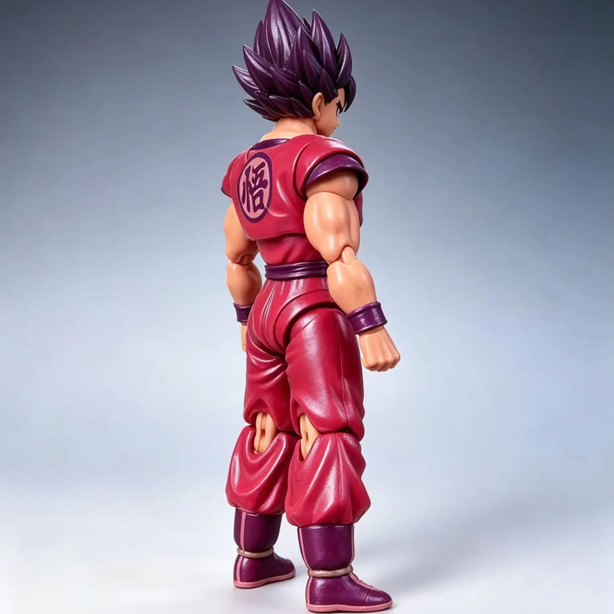 Bandai Dragon Ball Large Goku Kaioken Anime Figure - Desktop Ornament Model Boy and Fan Gift Collectible Action Figure