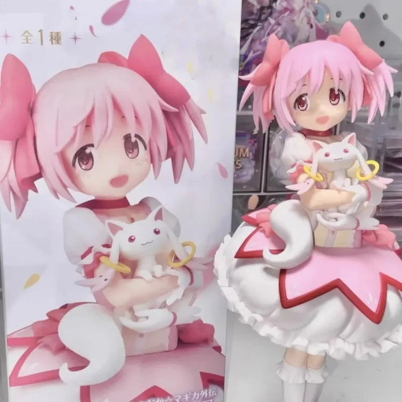 18cm Magical Girl Little18cm Round Deer Eye Hill Bijingpin Model Anime Pretty Cute Desktop Birthday Gift