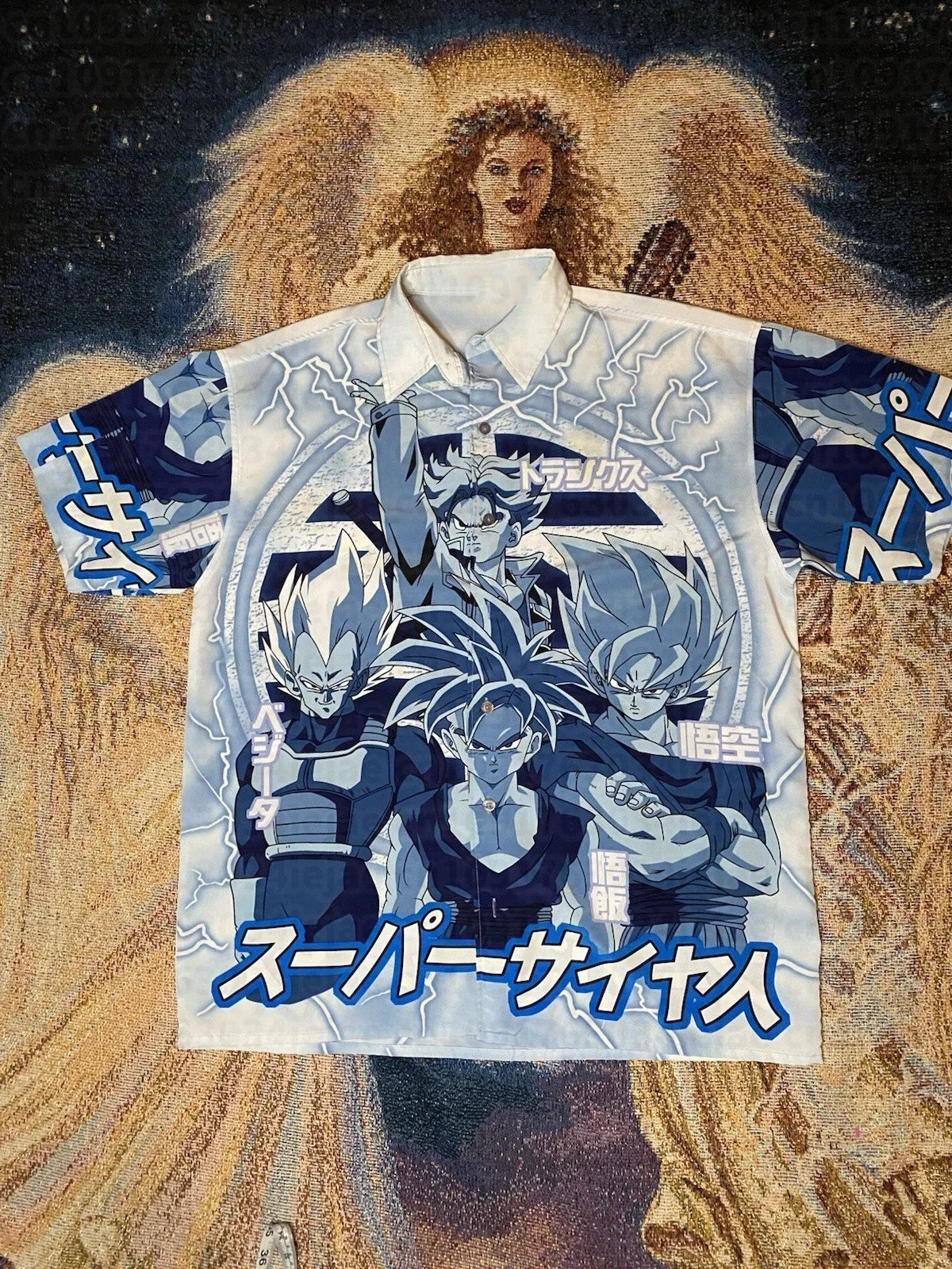 2026 Dragon Ball Adult Polo T-Shirt Anime Character Son Goku Super Saiyan TShirt Boy Children's Clothes Summer T-Shirt Cosplay