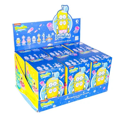SpongeBob SuqarePants Blind Box Toys Jumping Jellyfish Series PatrickStar Squidward Tentacles Doll Toys Collect Ornaments