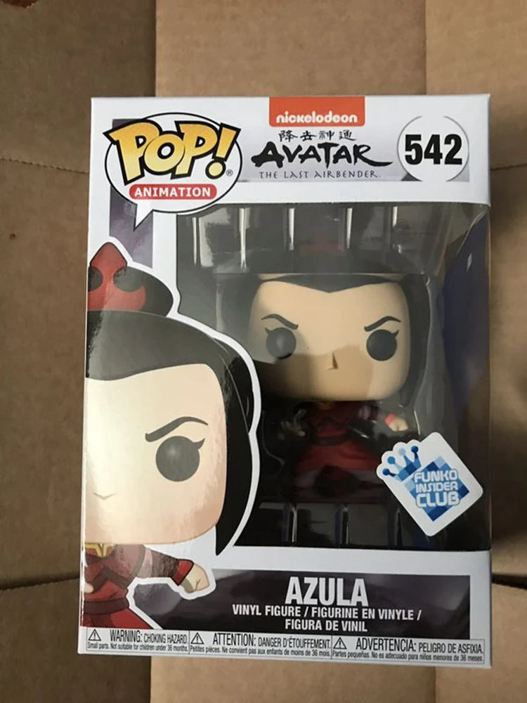 Funko POP Avatar Series The Last Airbender Animation Azula #542 Exclusive Vinyl Action Figure Collection Model Toys