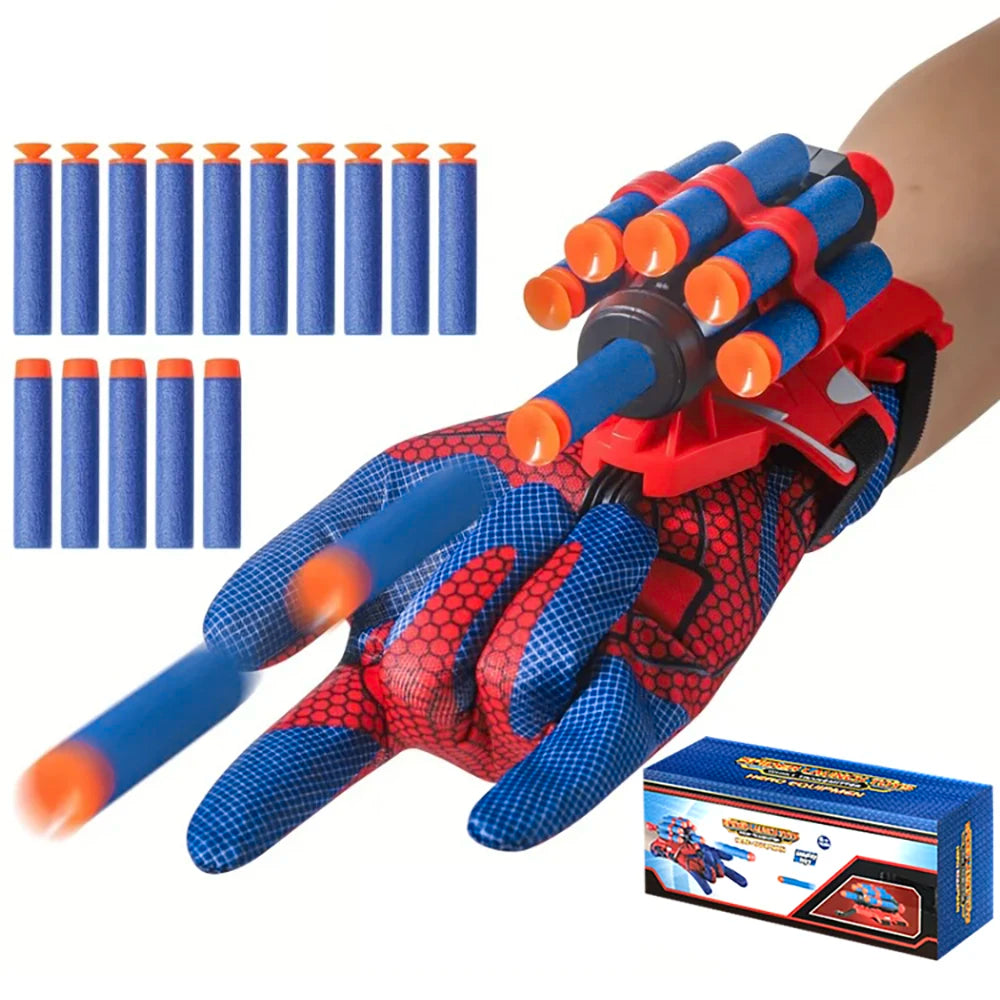 Hero Cosplay Spider Role-Playing Prop Set, Halloween Spider Character Props, Boys' Hero Costume Set, Festival Party Outfit, Ideal Hero Props for Boys, Stage Performance Props, as Birthday Gifts, Holiday Gifts, Party Gifts, Ha