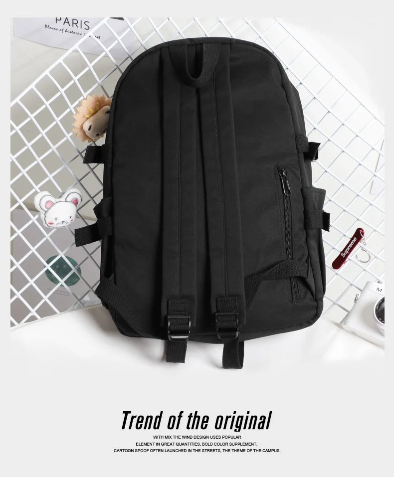 Alien Stage Anime Peripheral Kawaii Student Schoolbag Large Capacity Backpack Animation Peripheral Bag Leisure Backpack For Fans