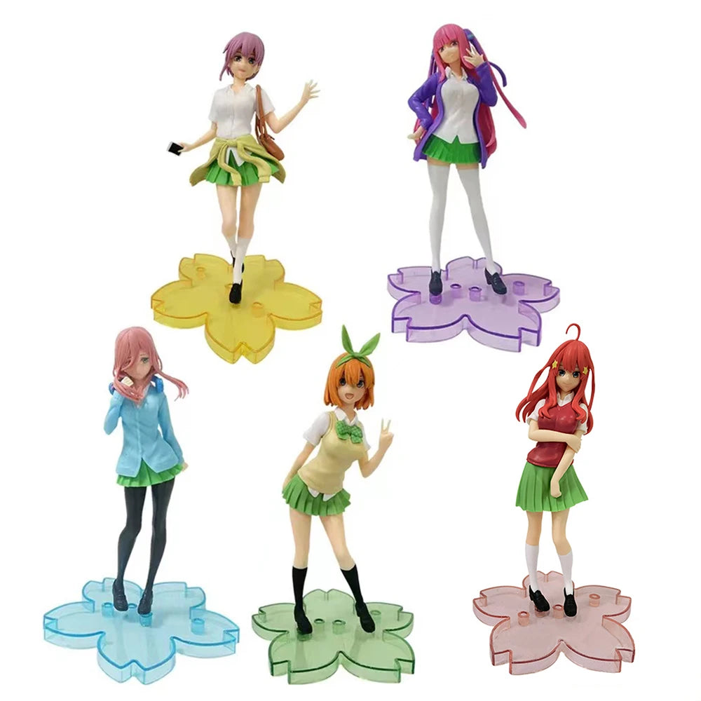 Anime Nakano Miku figure Nakano Miku Nakano Nin action figures Nakano Miku Nakano Nin figurine PVC Model Collection Statue Gifts