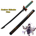 Kochou Shinobu Katana Anime Assembled Sword Cosplay Props Orange Rengoku Kyoujurou Kyoujurou Tanjirou Swords 72cm