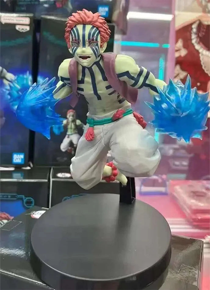 Hot Anime Demon Slayer Douma Premium Chokonose Noodle Stopper Anime Figure Action Figures Collection PVC Model Toys