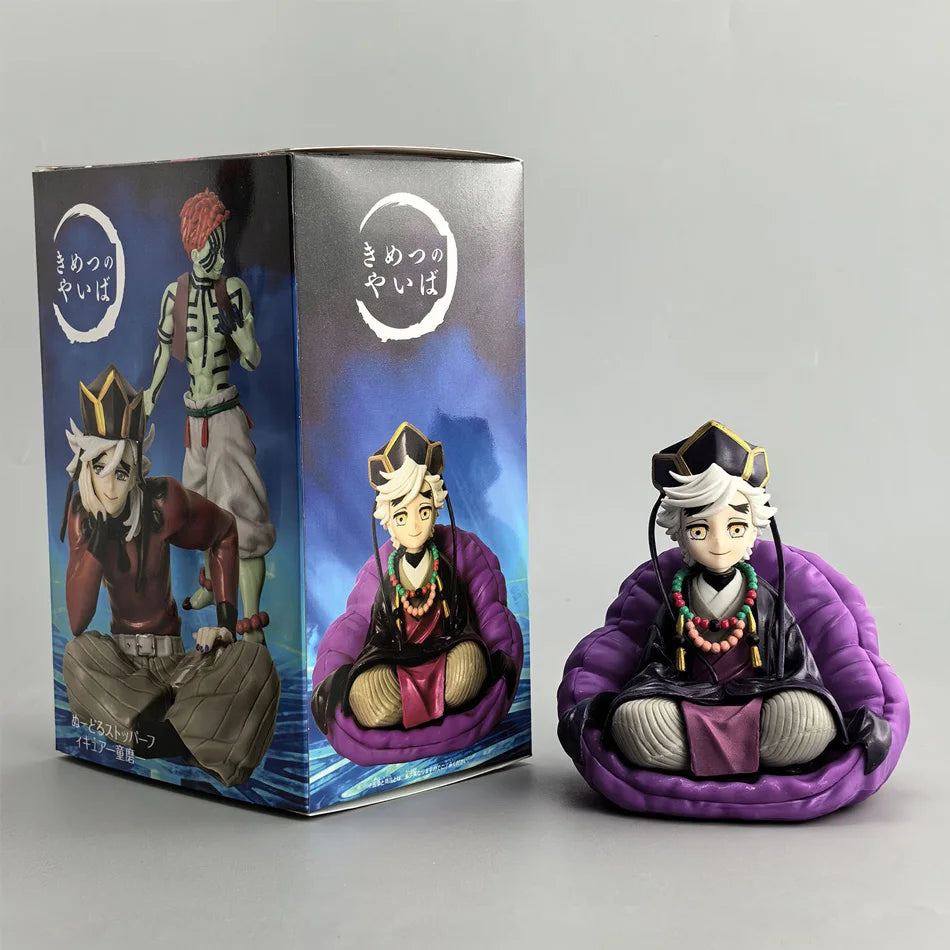 Bandai Anime Demon Slayer Figure Model Juuni Kitsuki Akaza Battle Figure Kimetsu No Yaiba Desktop Decoration Collection Gift