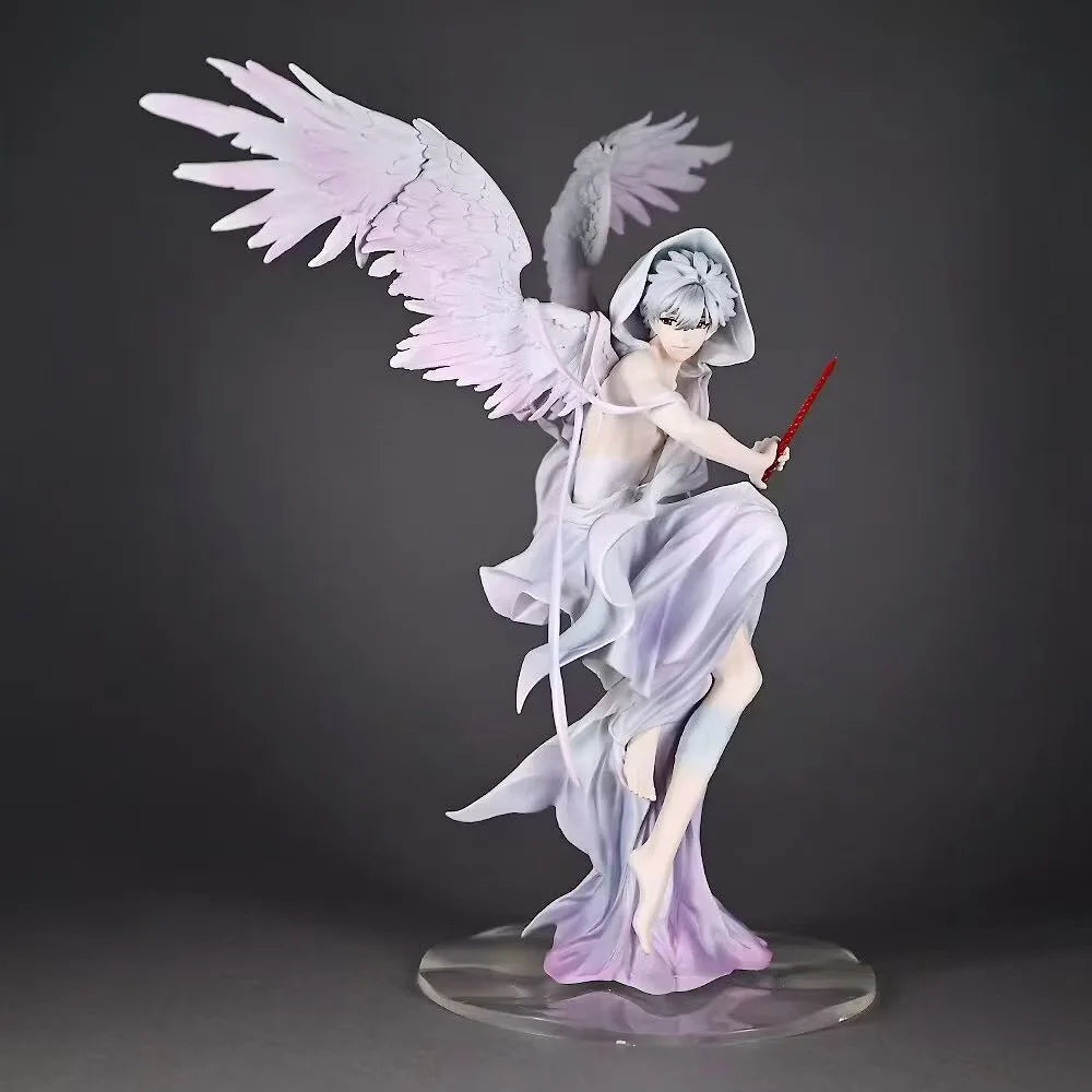 【C4 STUDIO】28cm/11.02 Inch Anime EVA Nagisa Kaworu GK Figure Statue Collectible Model Toy Gift