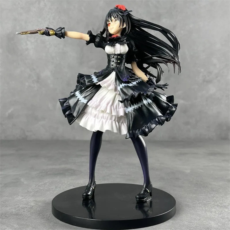 Anime Tokisaki Kurumi Figure Zafkiel Black Kurumi Figurine Date A Live Statue House Decoration Desk Room Accessories Toy Gift