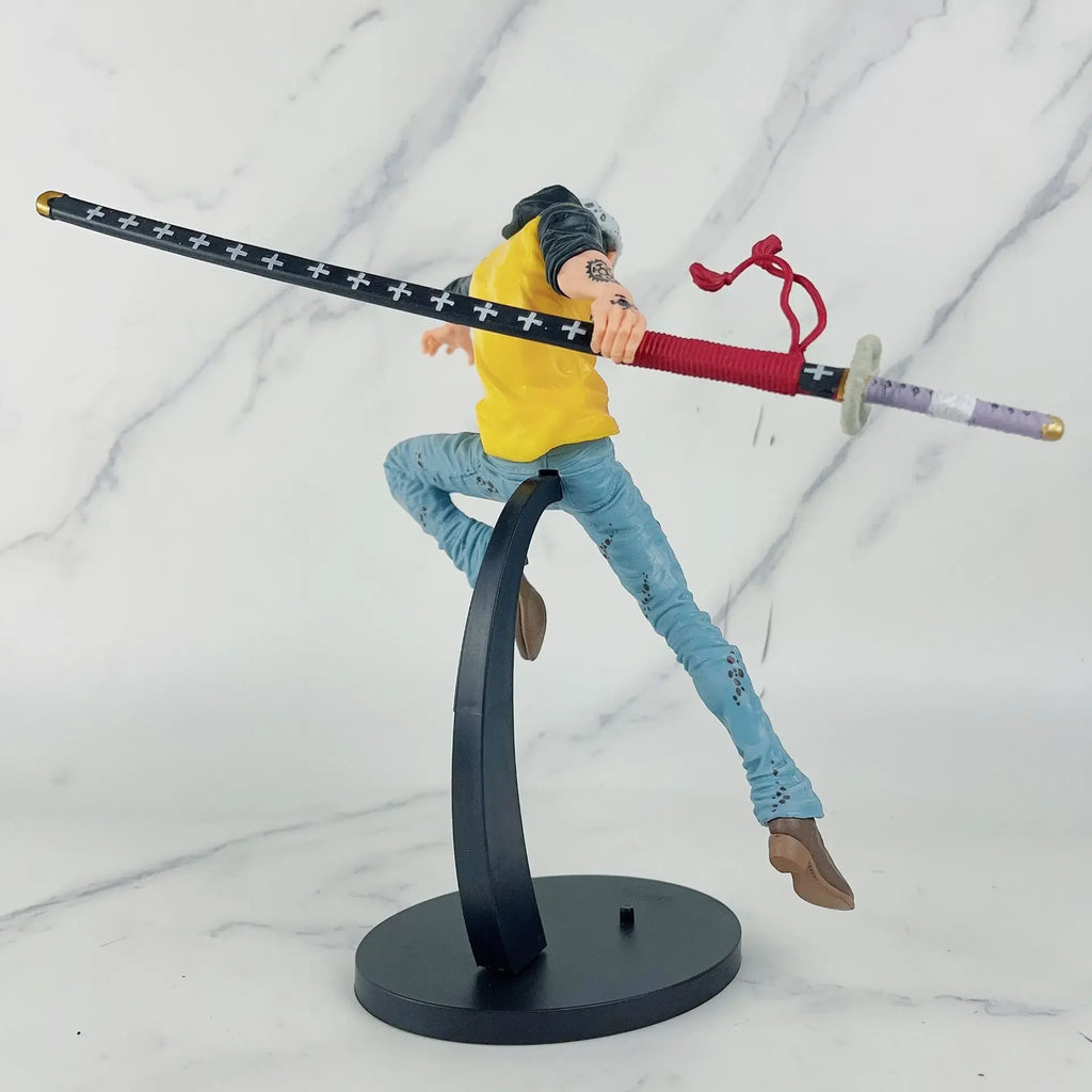 Anime One Piece Figure Trafalgar D Water Law Pvc Collection Action Figure Model Dolls Toys Gift