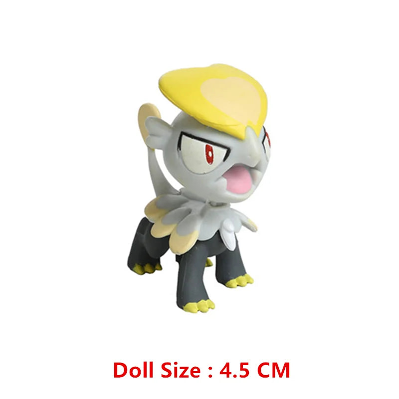 Pokemon Cartoons Anime Figure Pikachu Charmander Eevee Squirtle Cosplay Toys Model Figure Collection Dolls Birthday Gift