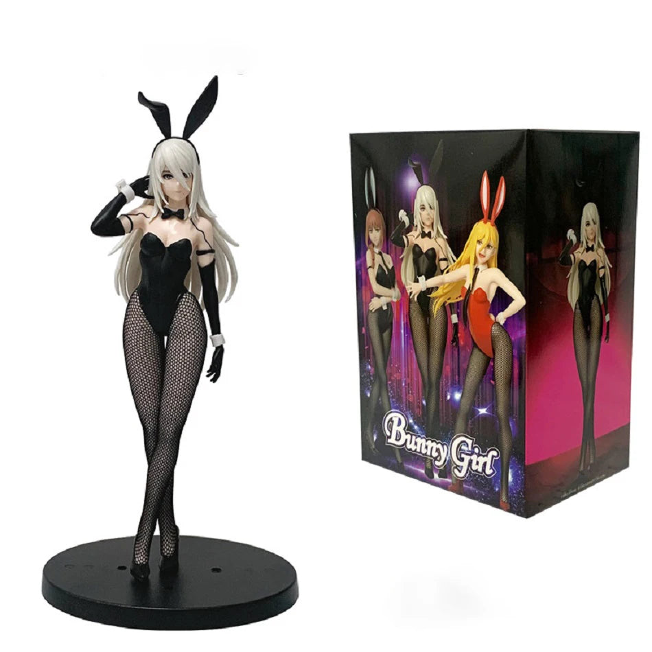 22cm Anime Bunny Girl Action Figure PVC Model Toy , Collectible Figurine Desktop Decoration Gift for Anime Fans
