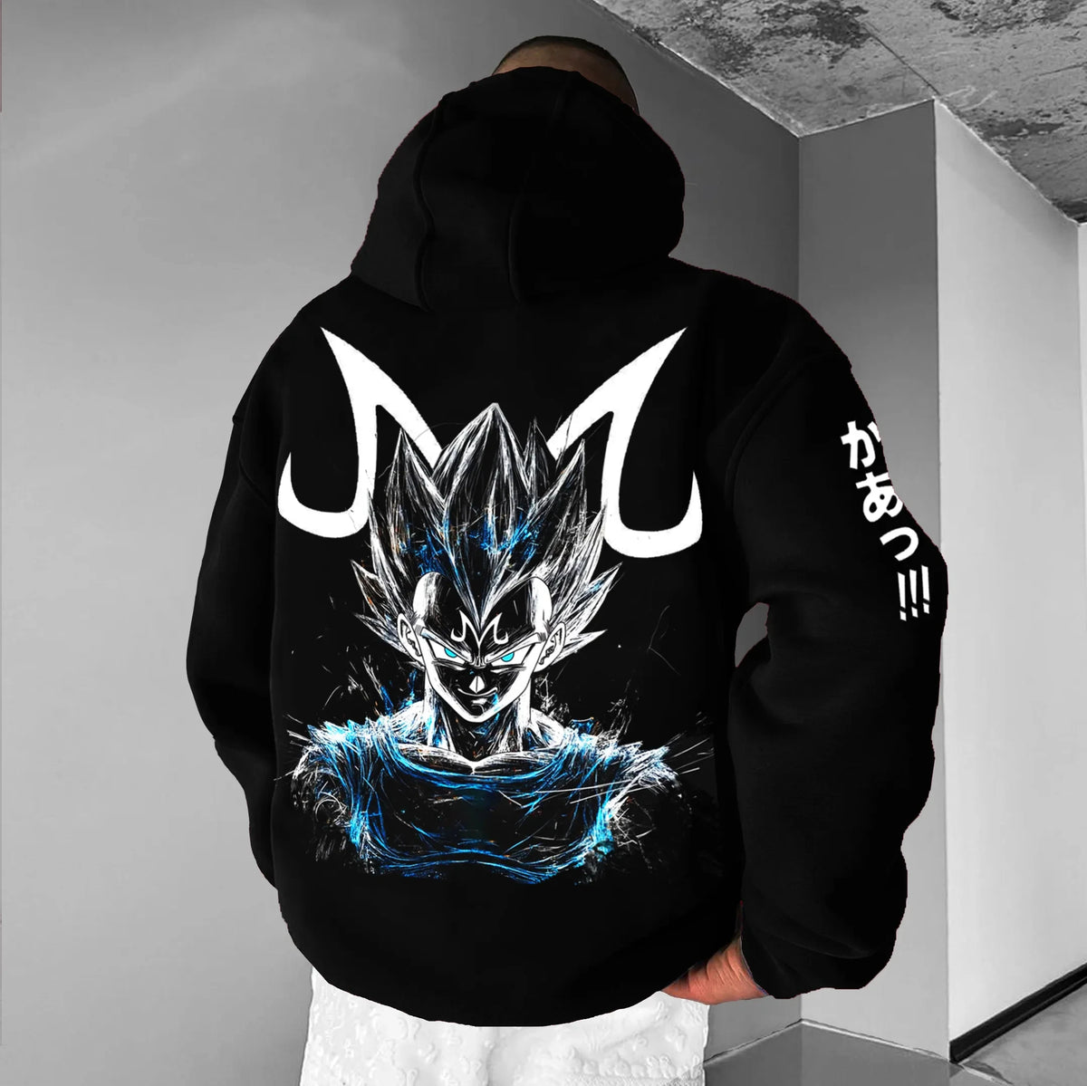 Dragon Ball Animation Peripheral Printed Versatile Sweater Autumn and Winter Men's and Women's Loose Hooded Sweater