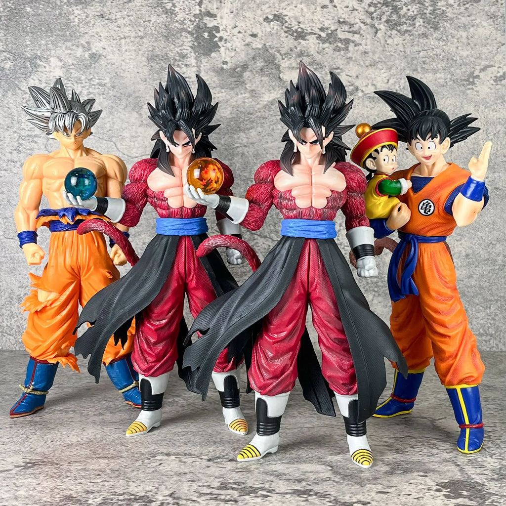 Dragon Ball Z Anime Action Figures Son Goku Majin Buu Vegeta Frieza Broli Cell PVC Cartoon Model Dolls