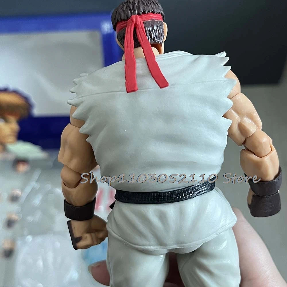ST Street Fighter Guile Ken Ryu Action Figure Anime The Final Challengers Model Doll Statue Joint Movable Movie Toys Gifts