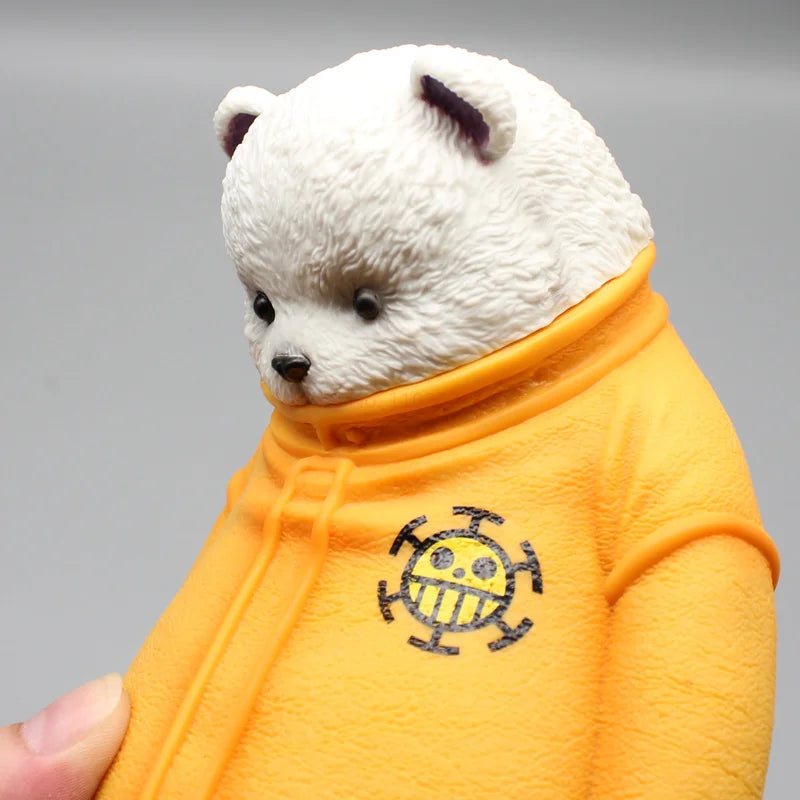 24.5cm Anime One Piece Bepo Figure Kawaii Silent Decadent Bear Manga Statue Pvc Action Figurine Collectible Model Toy Gift