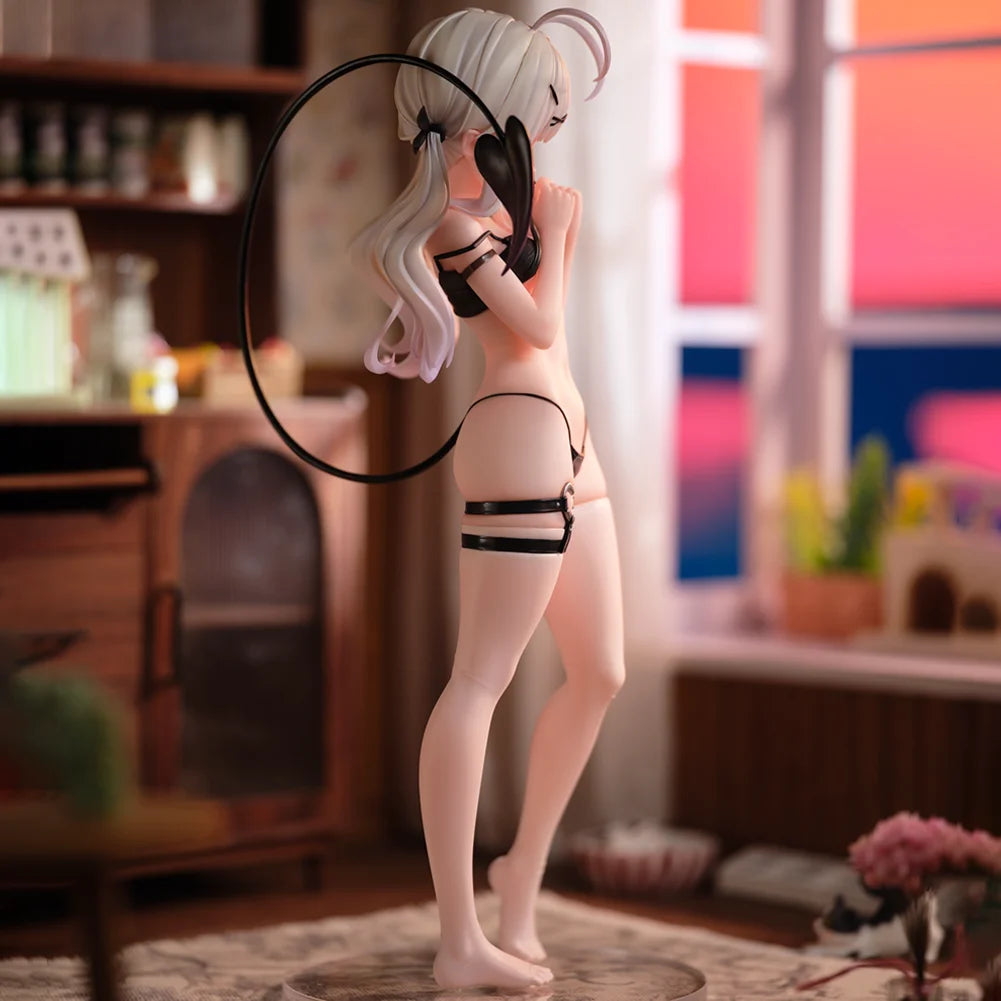 Original Illustration Figurine Shinomiya Kanna Standing Action Figures Shinomiya Devil Girl PVC Statue Toys Collection Gift 24cm