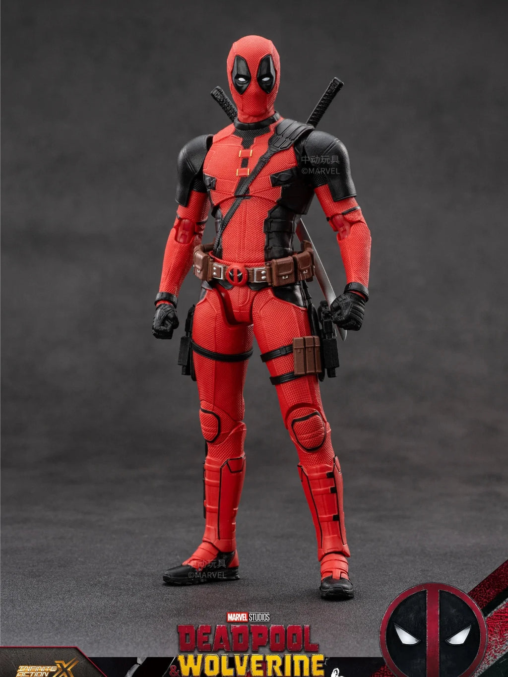 2024 Deadpool & Wolverine 1/10 Action Figure ZD Original X-Men Dogpool Wilson Model Movie SHFiguarts Toys for Kids Doll Gift