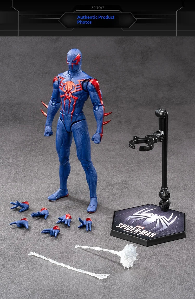Zd Toys Marvel Spider Man Action Figure Ps4 Game Version Full Articulated Collectible Model For Display