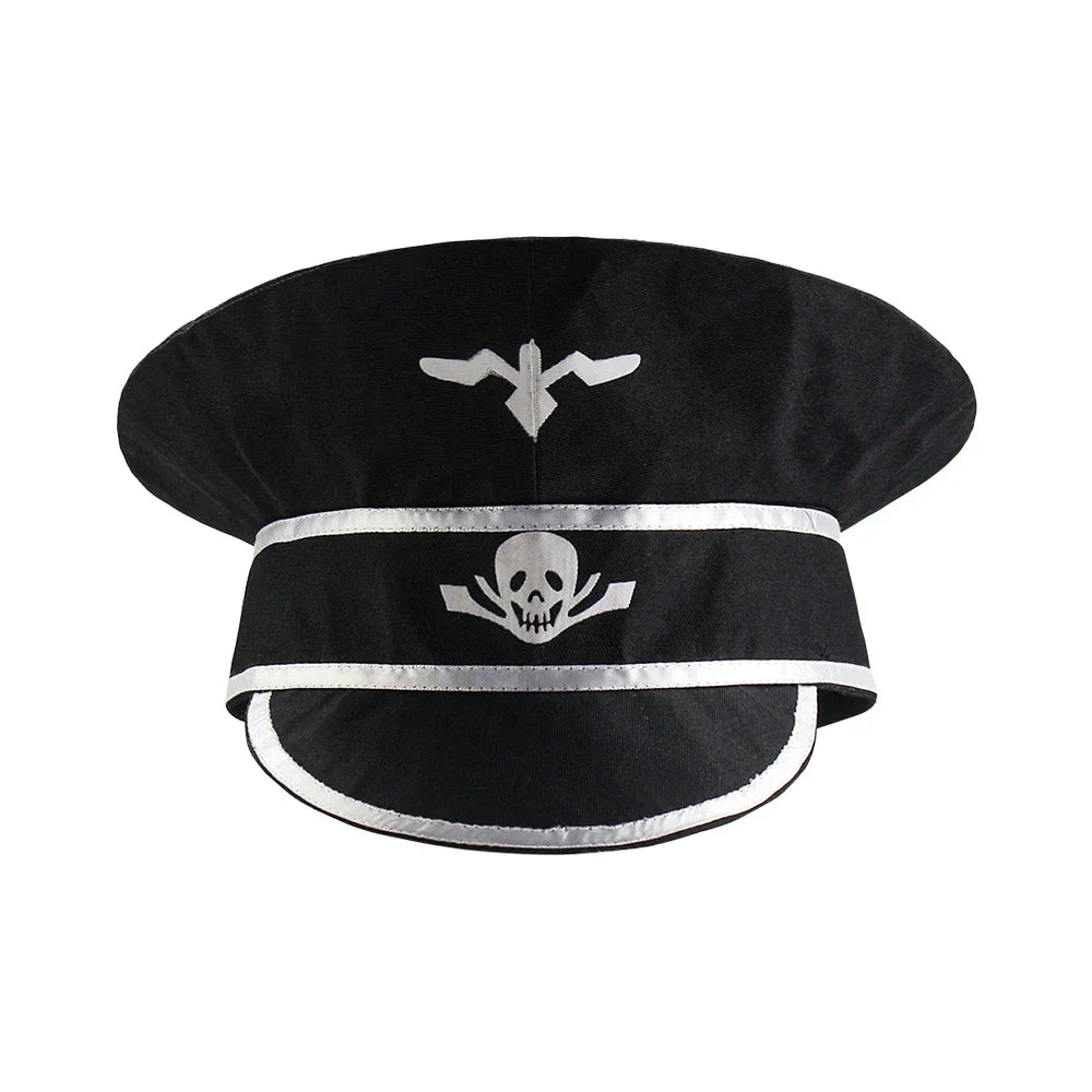 Anime  Cosplay Costume Oma White Uniforms Cloak Hat Full Set Halloween Carnival Party Clothes