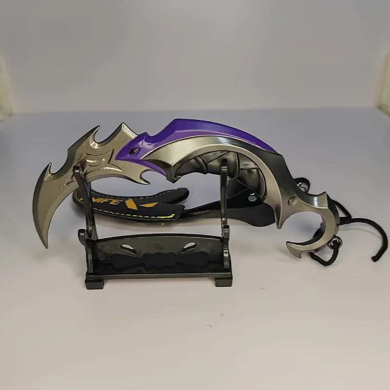 Valorant Melee Knife Toy Sword Figure Karambit Prime Reaver Series VCT Claw Knife Ion Tactical Knives Boys Gifts Game Gifts
