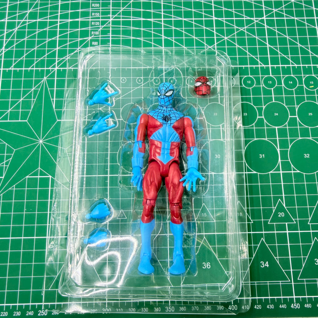 Bandai Avengers retro Spider Man Venom Deadpool joint movable figurine model
