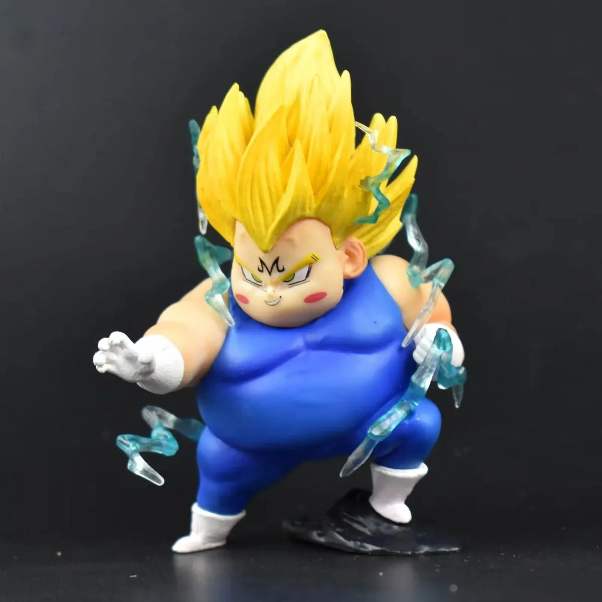 New Chubby Dragon Ball Figures Set Chibi Fat Goku Vegeta Frieza Buu Cell Funny Anime Figures Model Desktop Cute Ornament Gifts