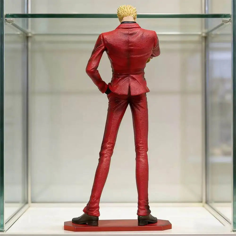 30cm One Piece Donquixote Doflamingo Anime PVC Figure With Replaceable Arms Shichibukai Model Desktop Ornament Collect Toy Gifts