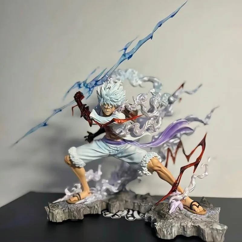 One Piece Luminous Special Nika Wink Lightning Fifth Gear Nika Lufei Second Yuan Hand-held Animation Surrounding anime
