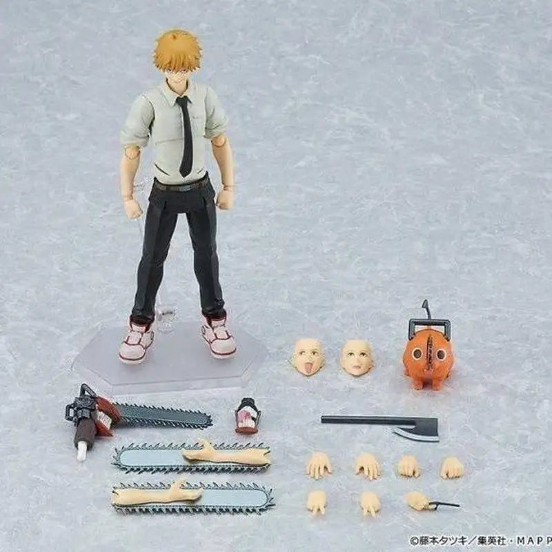 New 586 Chainsaw Man Denji Articulated Action Figure Collectible Pvc Model For Anime Fans Collection Display Decoration Toy