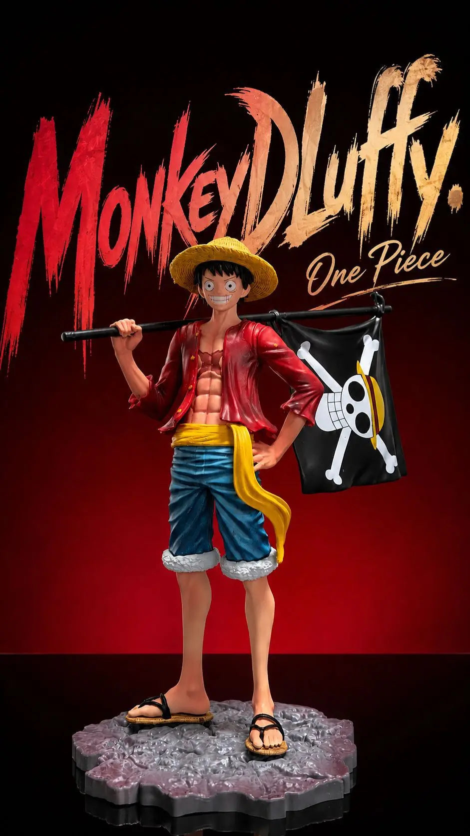 One Piece Luffy Gear 5 Action Figure Wano Arc Statue Anime Figure Collectible Model Toy