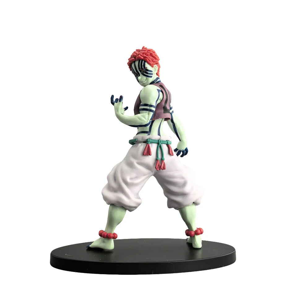 Bandai Anime Demon Slayer Figure Model Juuni Kitsuki Akaza Battle Figure Kimetsu No Yaiba Desktop Decoration Collection Gift