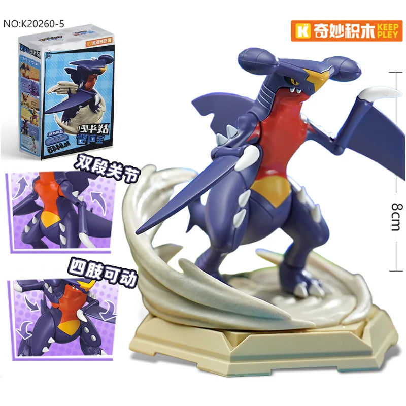 Original Pokemon Action Figure Pikachu Charizard Gengar Dragonite Gengar Movable Toy Decoration Model Birthday Gifts