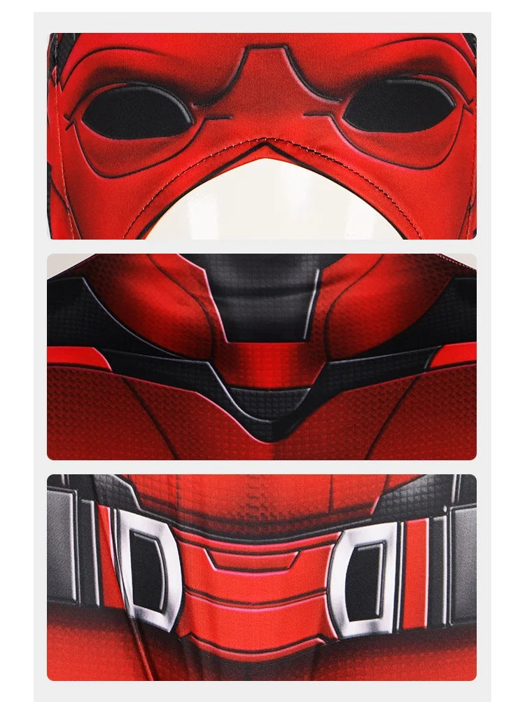 Anime Daredevil Costume Cosplay Spandex Halloween Costume Daredevil Superhero Zentai Suits Men Outfits Bodysuit
