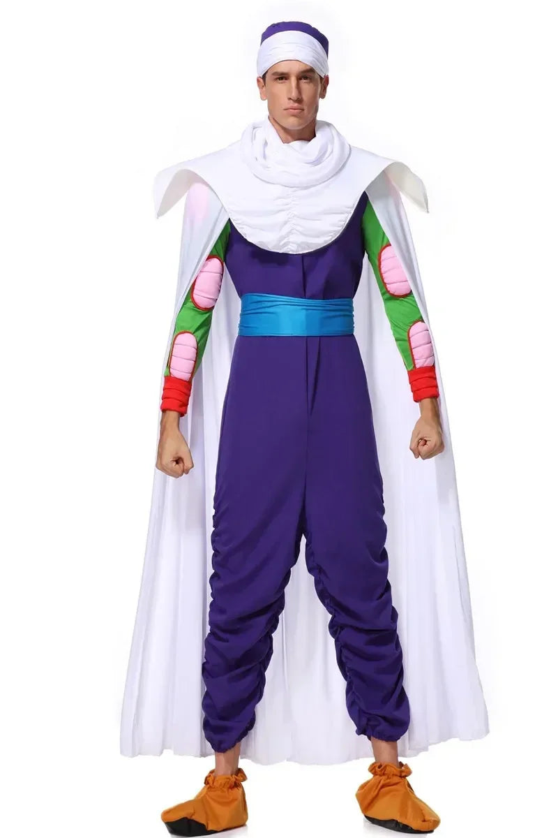 Halloween Cosplay Son Goku Piccolo Adults Costume Anime Set Halloween