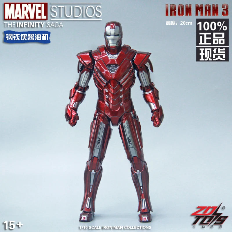 ZD Toys Marvel Studios Iron Man MK3 Action Figure MK35 MK24 MK40 MK38 Tony Stark Ironman Figure Action Collect Toy Gift