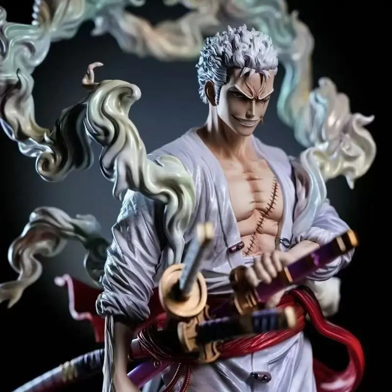 One Piece figurine FIT Nicassolon (dual head interchangeable) GK figurine model ornament Solon anime statue