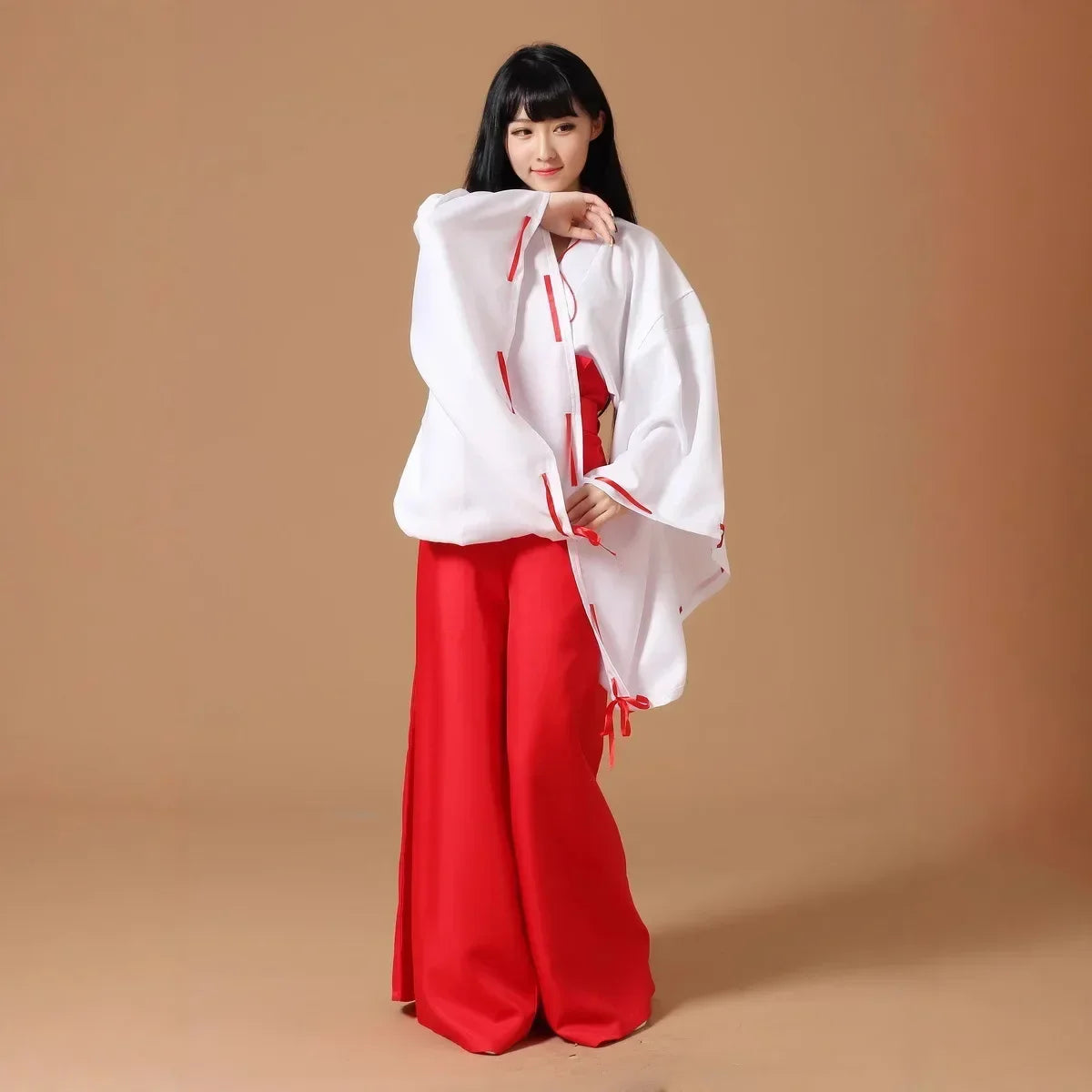 Anime Cosplay Yukata Costume Night Beauty Kikyo Dog Moon Beauty Priestess Uniform for Stage Performance And Special Use